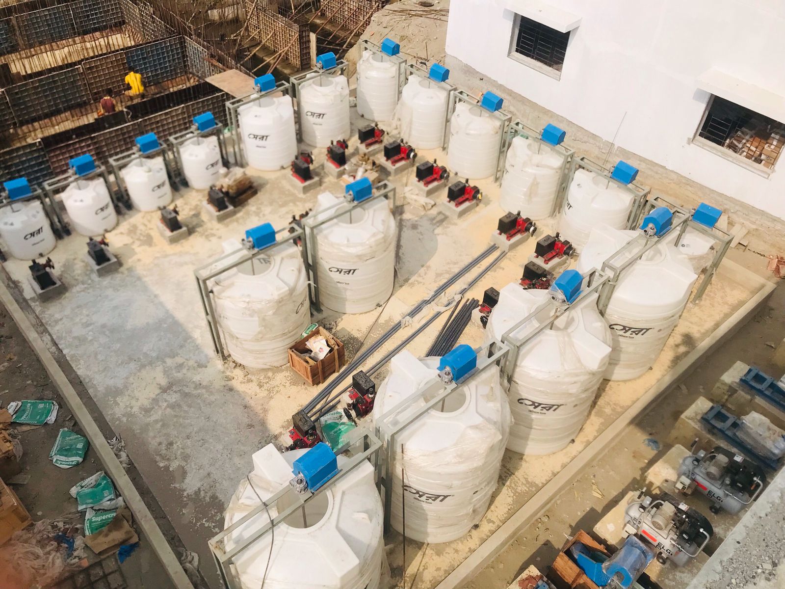 1000 feet boring submersible pump in Bangladesh